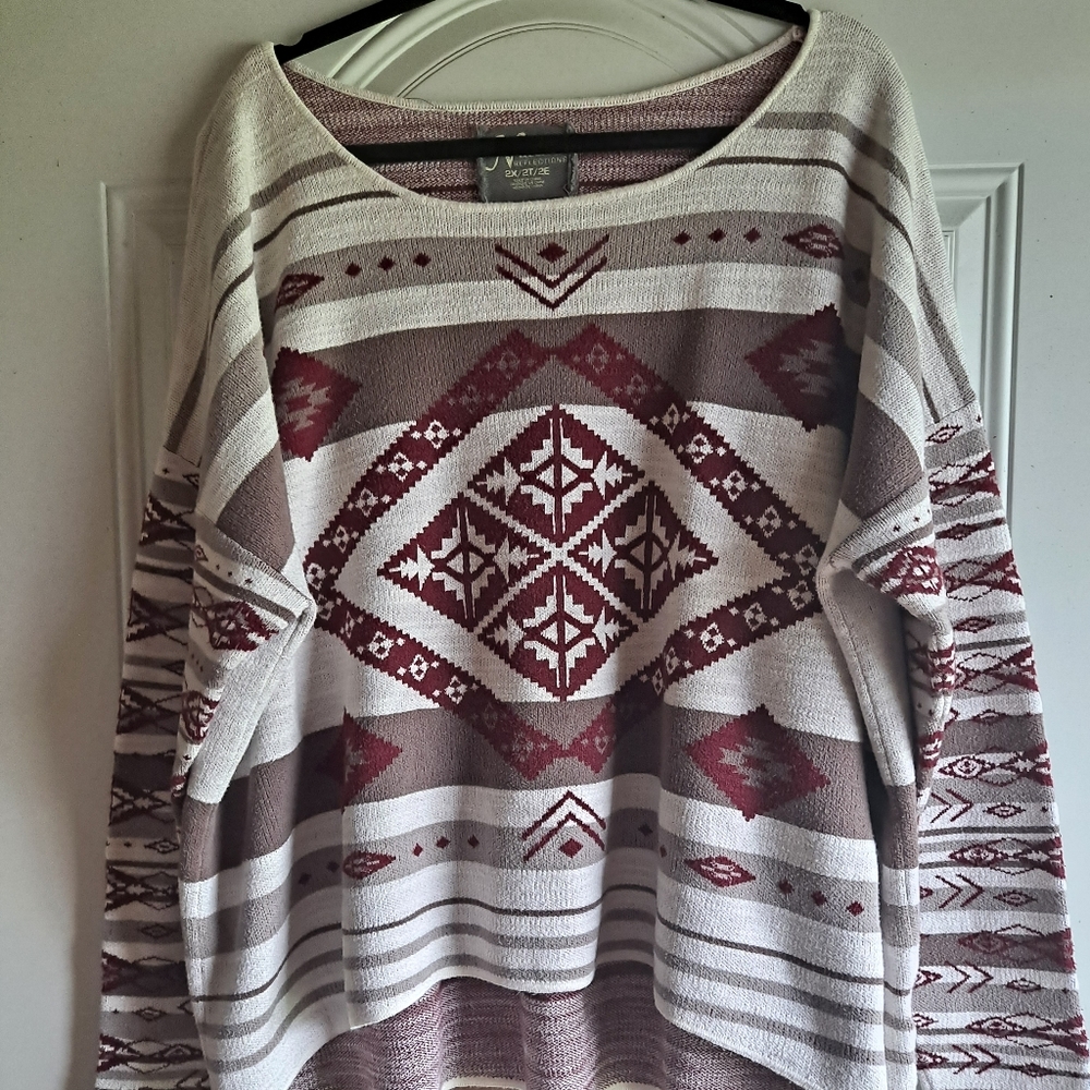 Plus size sweater
